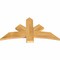 Ekena Millwork Alberta Rough Sawn Timber Gable Bracket, Western Red Cedar, 48"W x 26"H x 2"D x 6"F, 13/12 Pitch GBW048X26X0206ALB00RWR - alternate 2